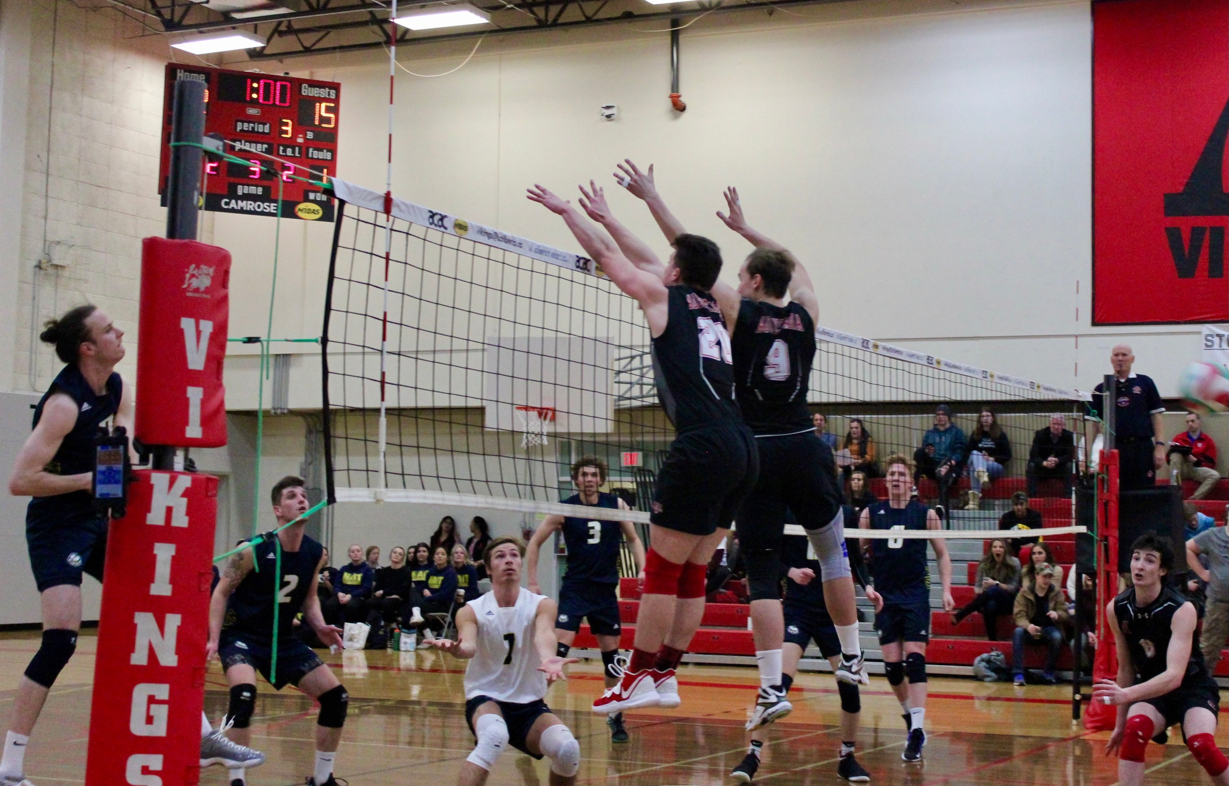 Wolves split home-and-home series on the road against Vikings