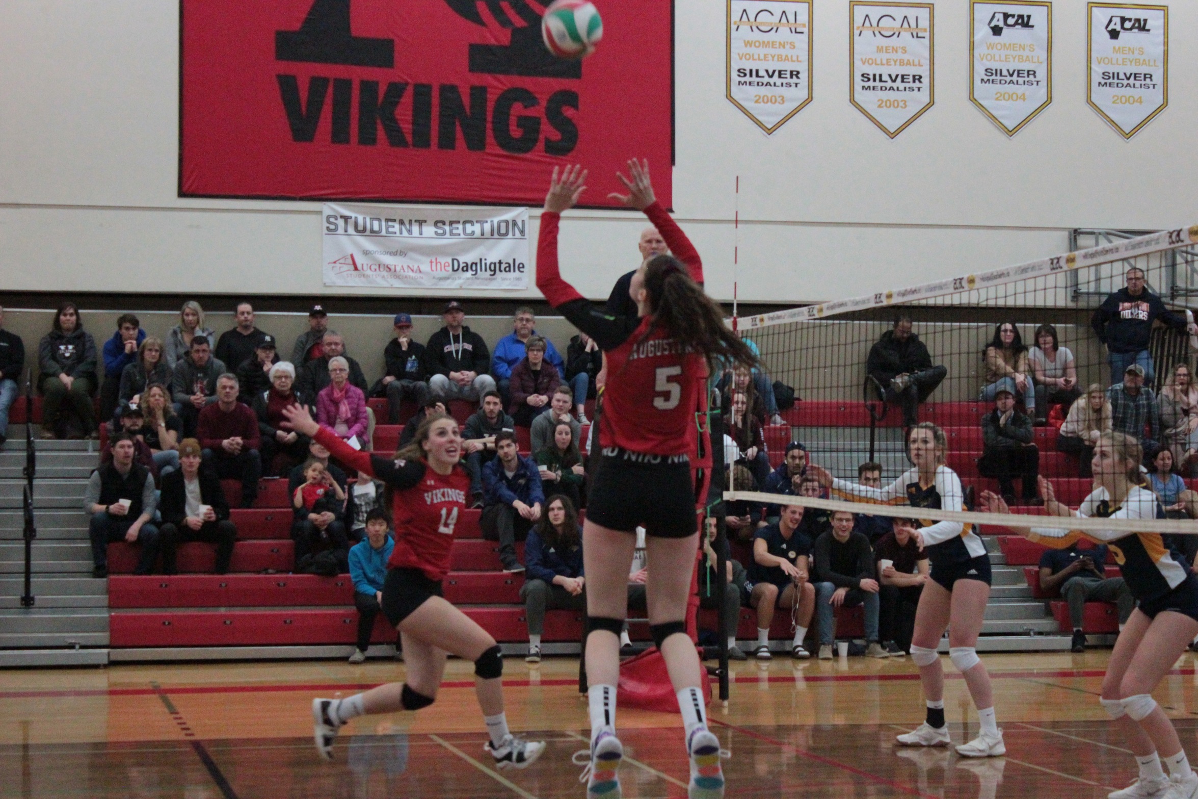 The Vikings Sweep the Wolves in season series